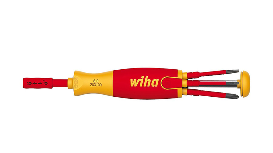 Wiha Softfinish VDE Slimfix Screwdriver Set 6 Pieces