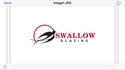 Swallow glazing Verified Logo